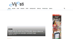 Desktop Screenshot of evijesti.com