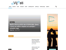 Tablet Screenshot of evijesti.com